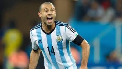 Javier Mascherano of Argentina