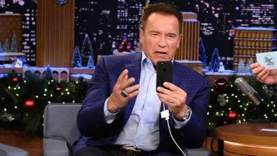 El actor austriaco Arnold Schwarzenegger.