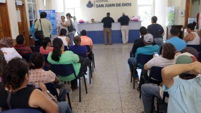 El hospital San Juan de Dios brinda al año unas 15,000 atenciones en sicología y siquiatría.