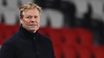 Ronald Koeman pasó sin pena ni gloria en el banquillo del FC Barcelona. Foto AFP.