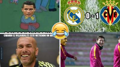 Las redes sociales han reaccionado con humor por la derrota del Real Madrid contra el Villarreal. Estos son los mejores memes del partido.