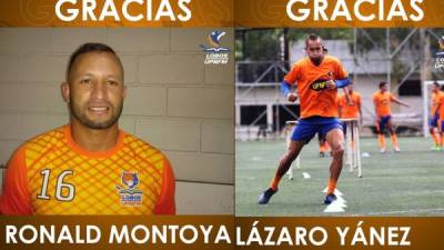 Ronald Montoya y Lázaro Yánez son dos de los futbolistas que no siguen en la UPN.