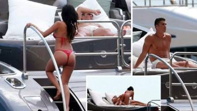 Cristiano Ronaldo la pasó de lo mejor en sus vacaciones antes de incorporarse a la pretemporada del Real Madrid y estuvo acompañado por su bella novia Georgina Rodríguez, quien lució su embarazo en bikini.