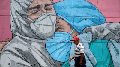 México es el cuarto país más afectado por la pandemia con más de 35,000 muertes, por detrás de Brasil que sobrepasa las 70,000./AFP.