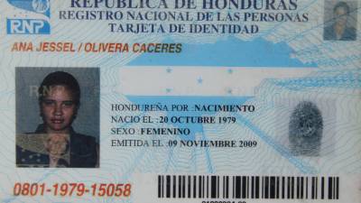 Ana Jessel Olivera fue ultimada con arma de fuego.