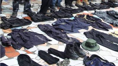 El Congreso Nacional de Honduras prohibirá mediante decreto la fabricación, venta y uso de indumentaria militar y policial por parte de civiles.