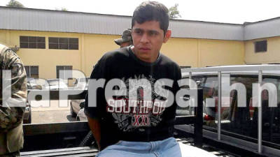 Padilla fue detenido este martes en horas de la mañana por la Policía Nacional y miembros del Ejército de Honduras.