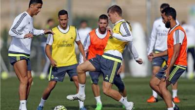 El Real Madrid se ha preparado para enfrentar al Levante. Foto RealMadrid.com