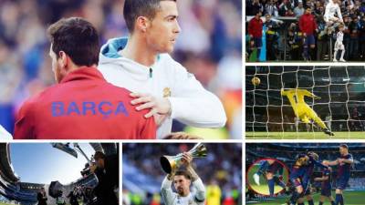 Las imágenes más curiosas que nos dejó el clásico Real Madrid-Barcelona de este sábado 23 de diciembre de 2017 en el estadio Santiago Bernabéu. Messi, protagonista de todo.