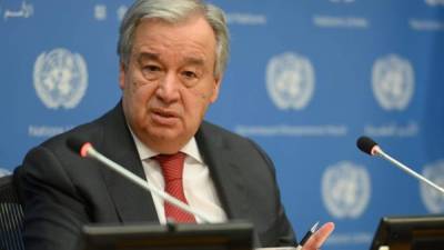 El secretario general de la ONU, António Guterres, se pronunció sobre las destituciones en El Salvador./