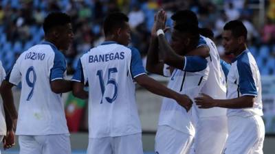 La Selección Sub-23 de Honduras enfrentará a Portugal por el boleto a cuartos de final de los Juegos Olímpicos de Rio de Janeiro 2016. Foto Juan Salgado/Enviado Especial