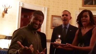 Usher y los Obama mantienen una amistad desde hace varios años.
