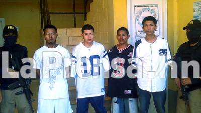 Los detenidos serán presentados ante la Fiscalía de Turno en las próximas horas.