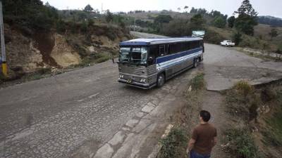 La carretera es una de las más importantes del país porque la zona comprende lugares turísticos.