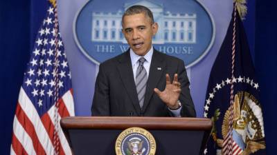 Obama advirtió hoy a Moscú de que su Gobierno junto a sus aliados se mantendrán 'firmes' contra la intervención rusa en Ucrania.