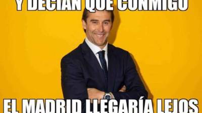 El Real Madrid anunció oficialmente este lunes la destitución del técnico Julen Lopetegui. Tras esta noticia, los memes no podían faltar y hacen de las suyas con ingeniosas imgenes.