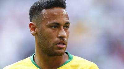 Neymar es la máxima figura de Brasil en el Mundial de Rusia. FOTO AFP