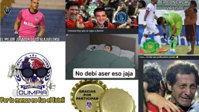 Los memes que dejó la eliminación del Olimpia en semifinales de la Liga Concacaf tras perder en la tanda de penales (5-4) contra el Alajuelense de Costa Rica.