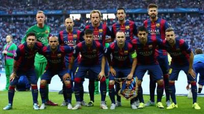 Diez jugadores del campeón Barcelona aparecen en el equipo de la temporada de la Champions.