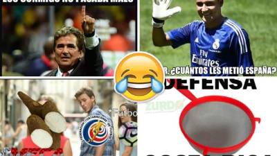 Costa Rica sufre burlas en las redes sociales por la derrota encajada (5-0) contra España. Estos son los mejores memes del partido.