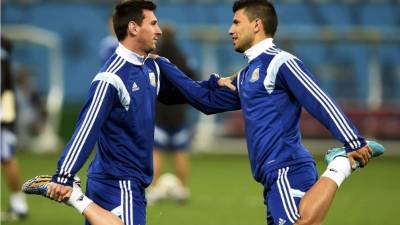 El 'Kun' Agüero prefiere al luso antes que a su compatriota, por su forma de jugar.