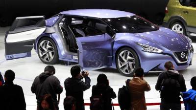 El salón del automóvil en Pekín estará abierto desde hoy al público.