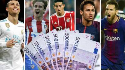 Lionel Messi firmó su esperada renovación con el Barcelona hasta 2021. Aunque no parece su intención abandonar el club, quien quiera llevárselo tendrá que pagar 700 millones de euros por su cláusula de rescisión, que antes era de 300 millones. Una cifra alta, pero sin embargo no es la más elevada del mercado. Esta es la lista de las cláusulas de rescisión más altas del fútbol.
