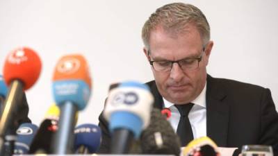 El CEO de Lufthansa, Carsten Spohr, brindó una conferencia de prensa tras la tragedia aérea en Francia.