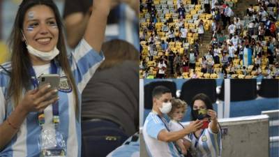 El estadio Maracaná abrió sus puertas para la final de la Copa América que disputan Argentina vs Brasil. Fotos EFE y AFP.
