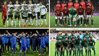 Conoce los apodos de las 32 selecciones que disputarán el Mundial de Rusia 2018.