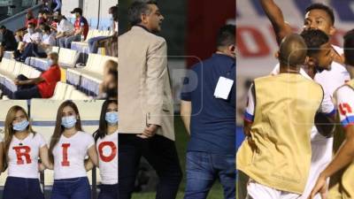 Te presentamos las curiosas imágenes del ambiente que hubo en la final en donde Olimpia se consagró tricampeón de Honduras tras vencer al Motagua. Hubo aficionados en las graderías; un exfutbolista llegó con su guapa novia y a Diego no le funcionó su cábala.