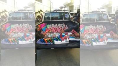 Se estima que el valor del decomiso alcanza los 70 mil lempiras.