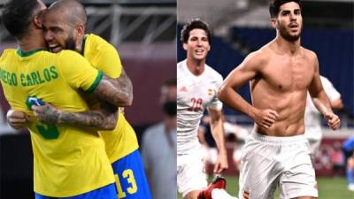 Brasileños y españoles disputarán el Oro en los JJOO. Fotos AFP.