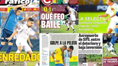 Las eliminatorias en diferentes confederaciones están al rojo vivo tras la jornada del domingo. A continuación te presentamos las portadas de los diferentes medios internacionales.