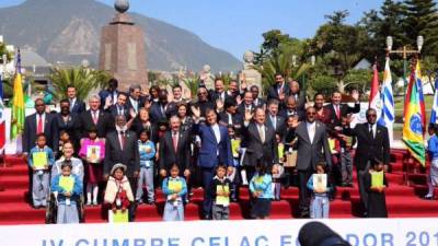 Unos 20 gobernantes latinoamericanos participan de la cumbre.