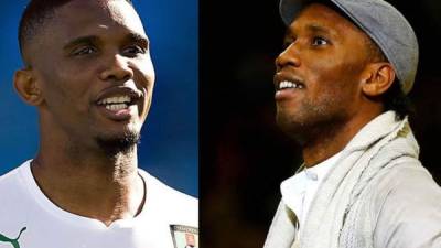 Eto'o y Drogba son considerados dos leyendas del fútbol africano.