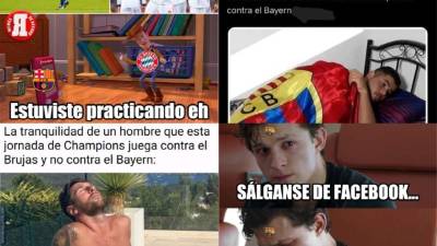 Barcelona fue goleado 3-0 a manos del Bayern Múnich en el inicio de la Champions y las redes sociales estallaron con ingeniosos memes.