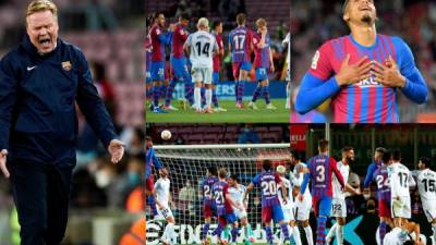 El FC Barcelona sigue sin despertar y en esta ocasión apenas empató 1-1 ante Granada como local. La afición del Camp Nou explotó al extremo de pedir prisión y señalar a un jugador en especial. Fotos EFE y AFP.