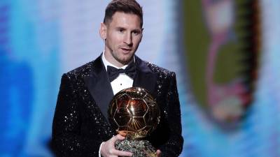 Lionel Messi obtuvo su séptimo Balón de Oro.