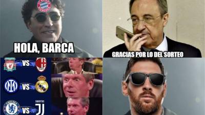 Se han definidos los grupos de la Champions League y las redes sociales han estallado con ingeniosos memes. El Barcelona es objeto de burla ya que se enfrentará al Bayern Múnich.