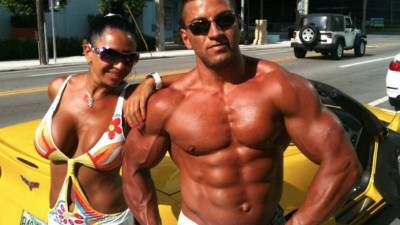 Anita Meyzer y su esposo Nikolai Dimov.