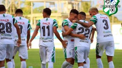 El Platense derrotó por goleada 3-0 al Vida en el estadio Excélsior. Foto Facebook PlatenseFootballClub