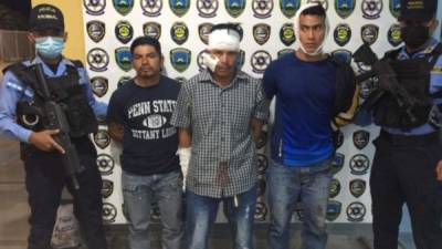 Los detenidos fue remitido a las oficinas de la DPI de Siguatepeque.