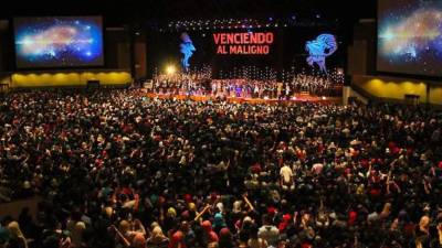 Encuentro de cristianos en la Iglesia Ebenezer.