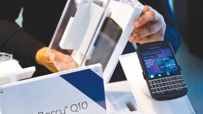 La participación de mercado de BlackBerry se ha desplomado.