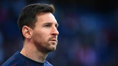 Lionel Messi no estará este miércoles en duelo clave del PSG. Foto AFP.