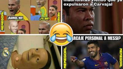 El Barcelona goleó 3-0 al Real Madrid en la Liga Española y las redes sociales no han tardado en reaccionar. Estos son los divertidos memes que dejó el clásico.