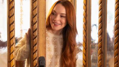 La actriz estadounidense Lindsay Lohan.