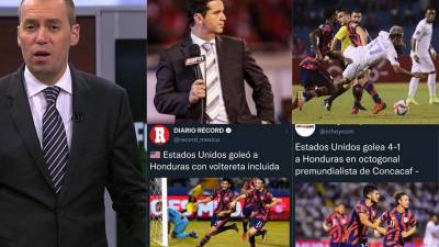 La prensa internacional se pronunció tras el 4-1 que sufrió Honduras ante EUA....