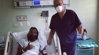 Elis fue operado por el doctor Óscar Benítez y desde ya comenzó su periodo de recuperación.